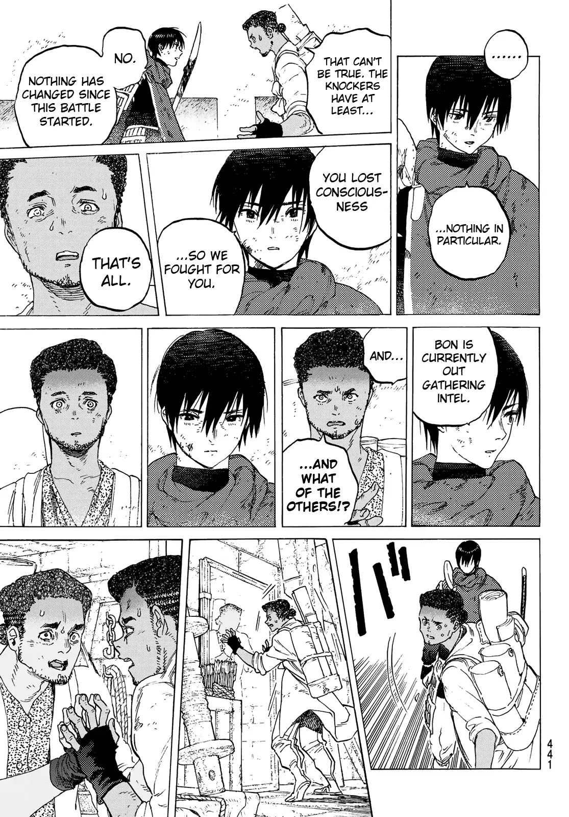 To You, The Immortal Chapter 98.5 page 8 - Chapter 98.5: The Three Warriors (2)