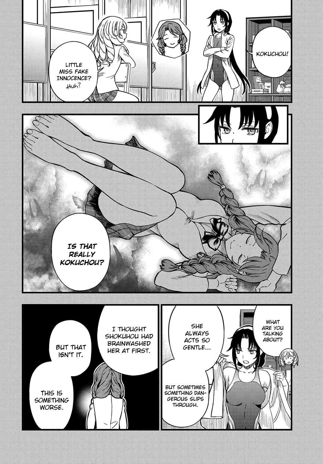 Toaru Kagaku no Mental Out Chapter 12.1 page 8 - Chapter 12.1
