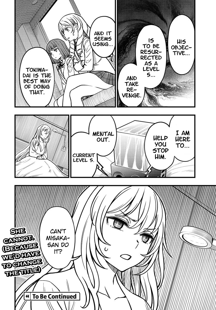 Toaru Kagaku no Mental Out Chapter 17 page 24 - Chapter 17