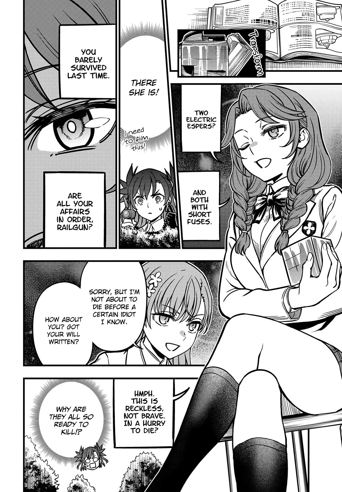 Toaru Kagaku no Mental Out Chapter 21 page 8 - Chapter 21