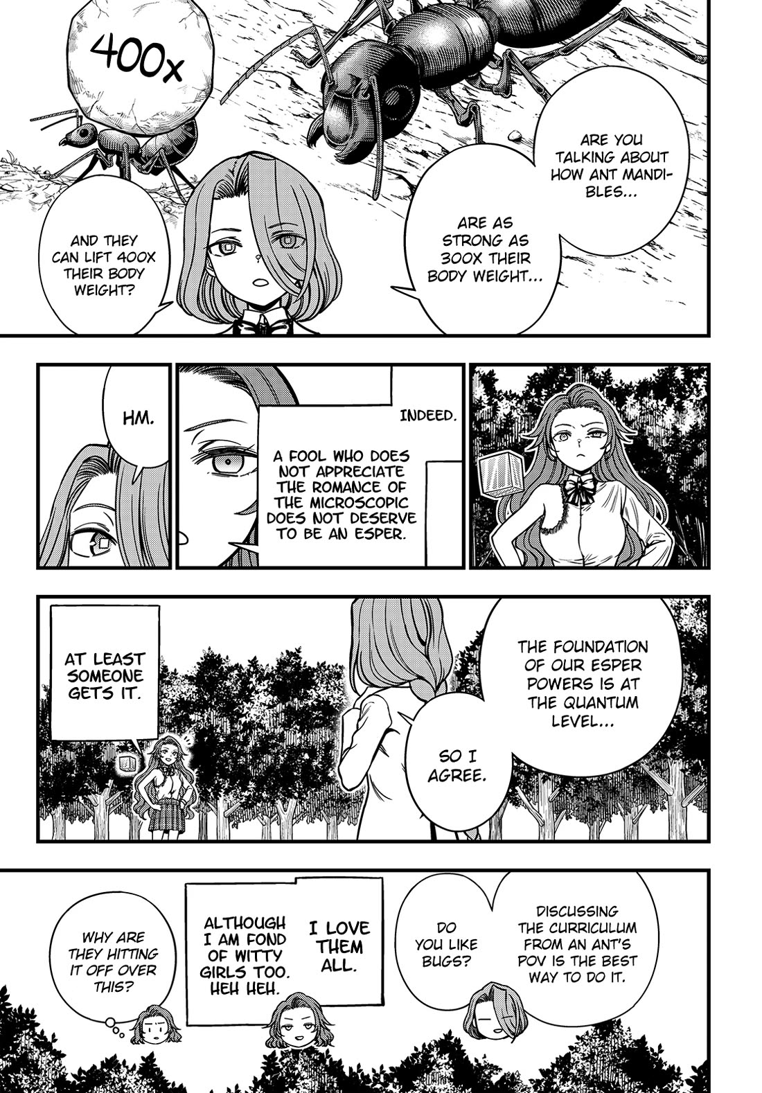 Toaru Kagaku no Mental Out Chapter 30.1 page 3 - Chapter 30.1