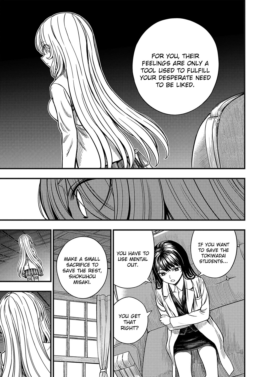 Toaru Kagaku no Mental Out Chapter 31 page 17 - Chapter 31