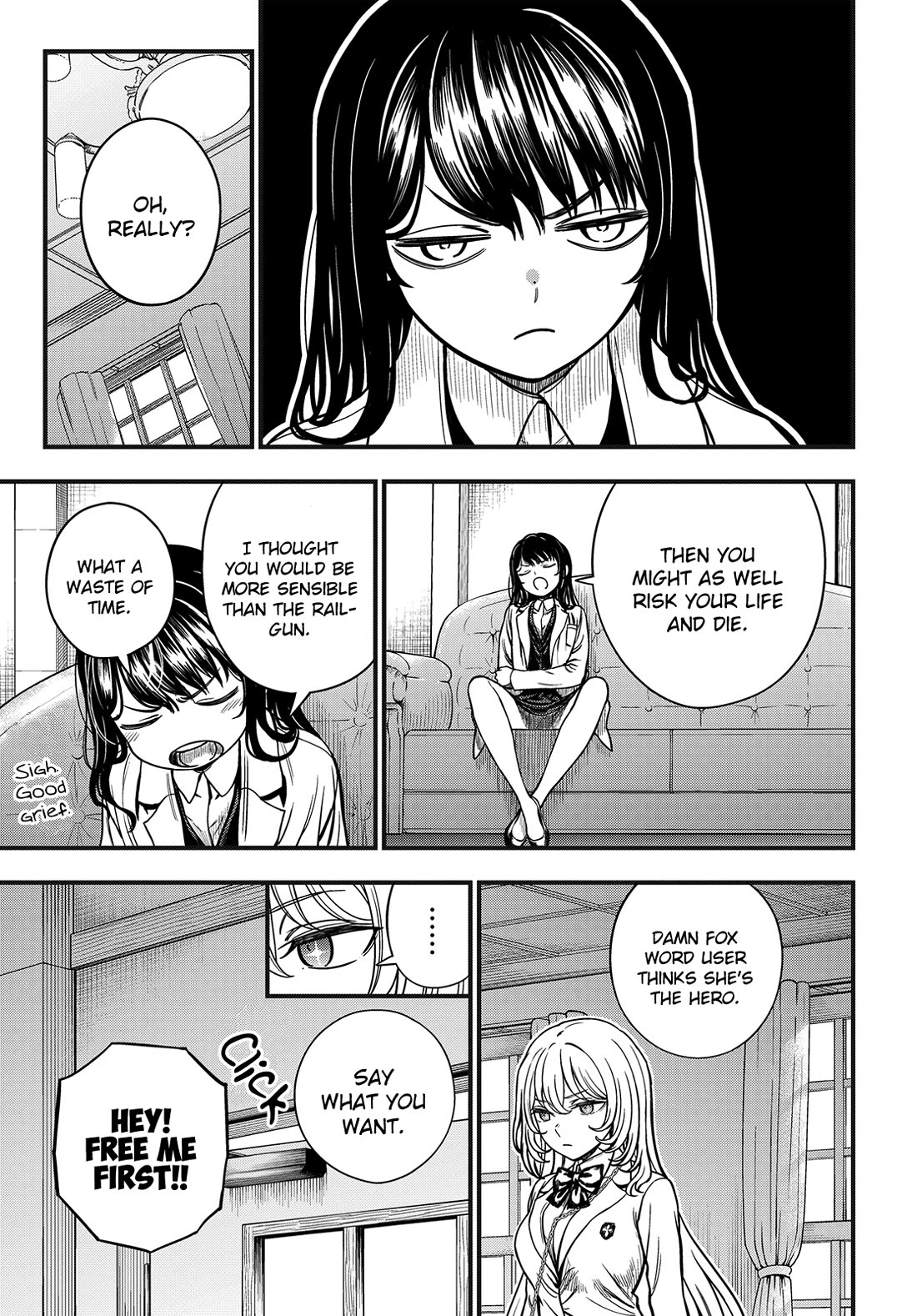 Toaru Kagaku no Mental Out Chapter 31 page 19 - Chapter 31