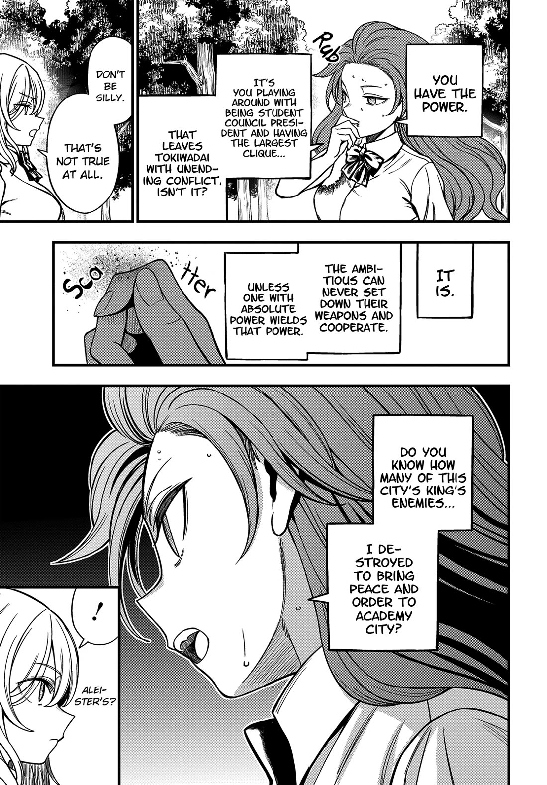 Toaru Kagaku no Mental Out Chapter 32.3 page 12 - Chapter 32.3
