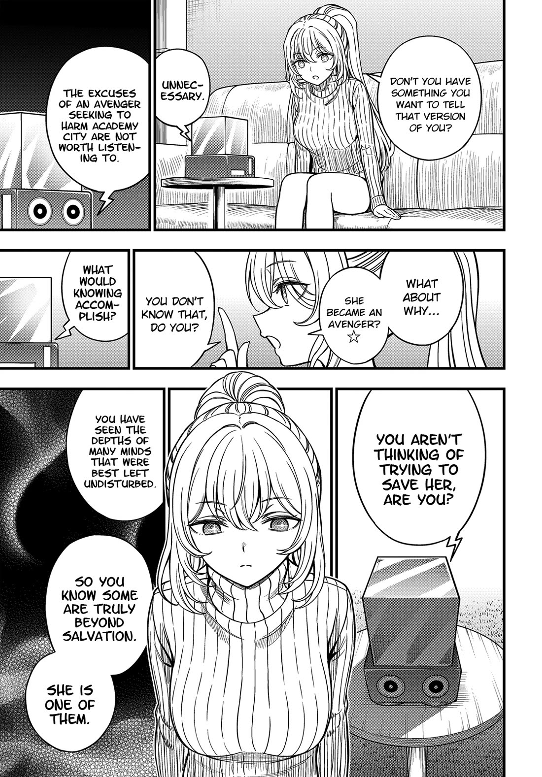 Toaru Kagaku no Mental Out Chapter 33 page 11 - Chapter 33