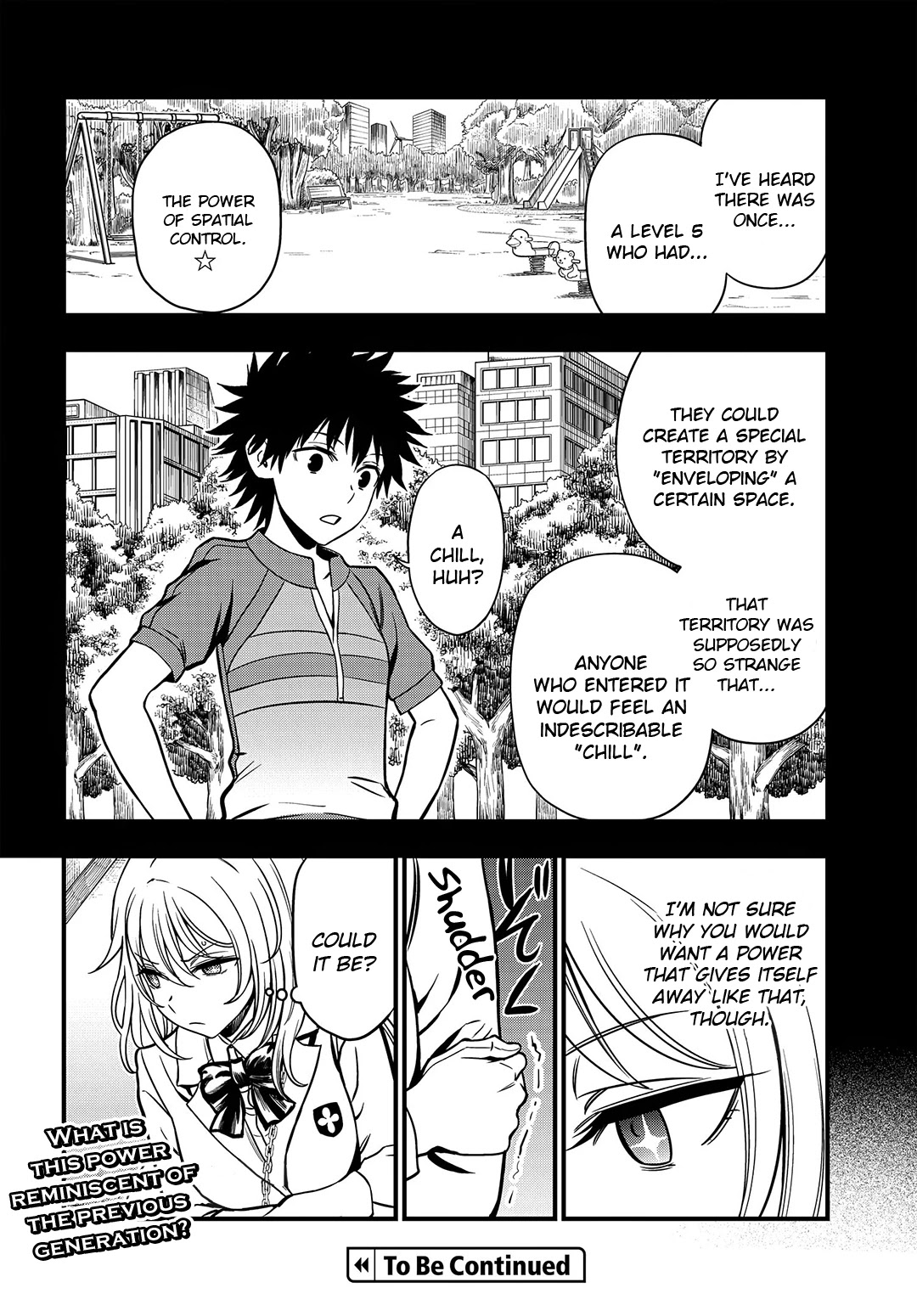 Toaru Kagaku no Mental Out Chapter 8.1 page 12 - Chapter 8.1