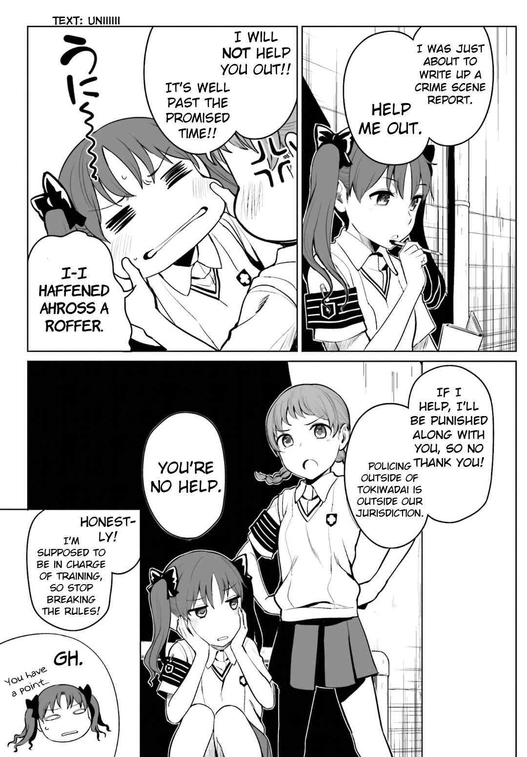 Toaru Kagaku no Railgun Gaiden: Astral Buddy Chapter 1.3 page 6 - Chapter 1 v3