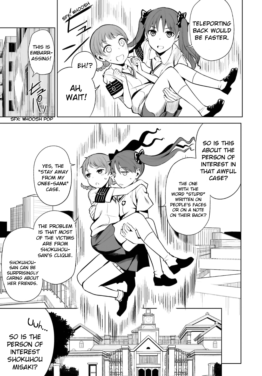 Toaru Kagaku no Railgun Gaiden: Astral Buddy Chapter 1.3 page 8 - Chapter 1 v3
