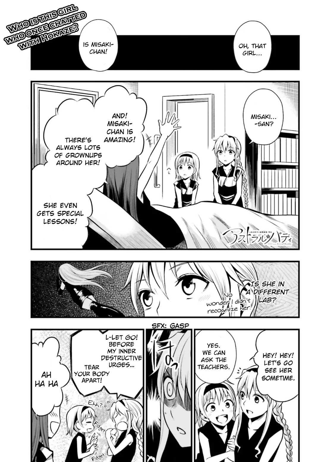 Toaru Kagaku no Railgun Gaiden: Astral Buddy Chapter 11 page 1 - Chapter 11
