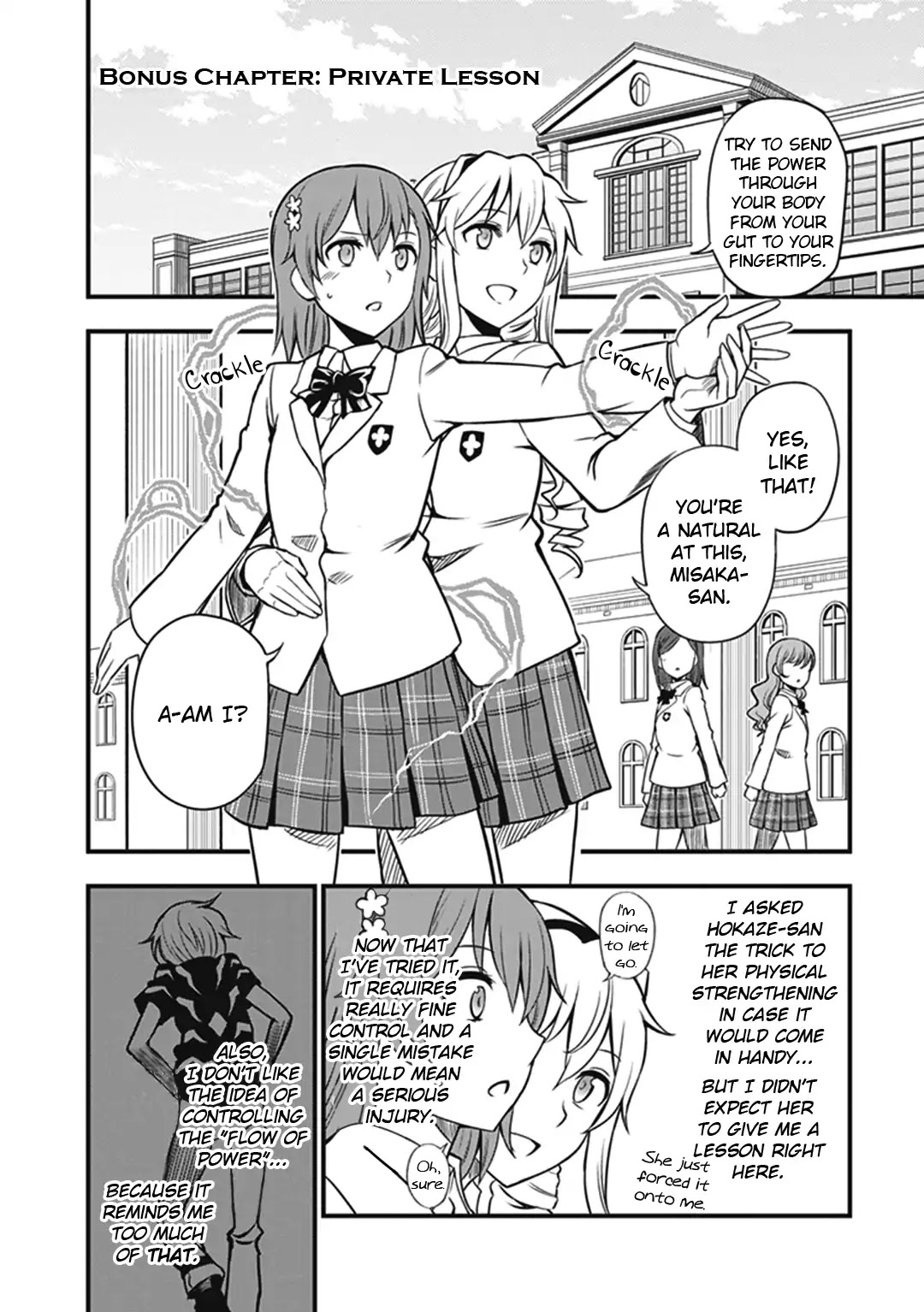 Toaru Kagaku no Railgun Gaiden: Astral Buddy Chapter 12.5 page 1 - Chapter 12.5