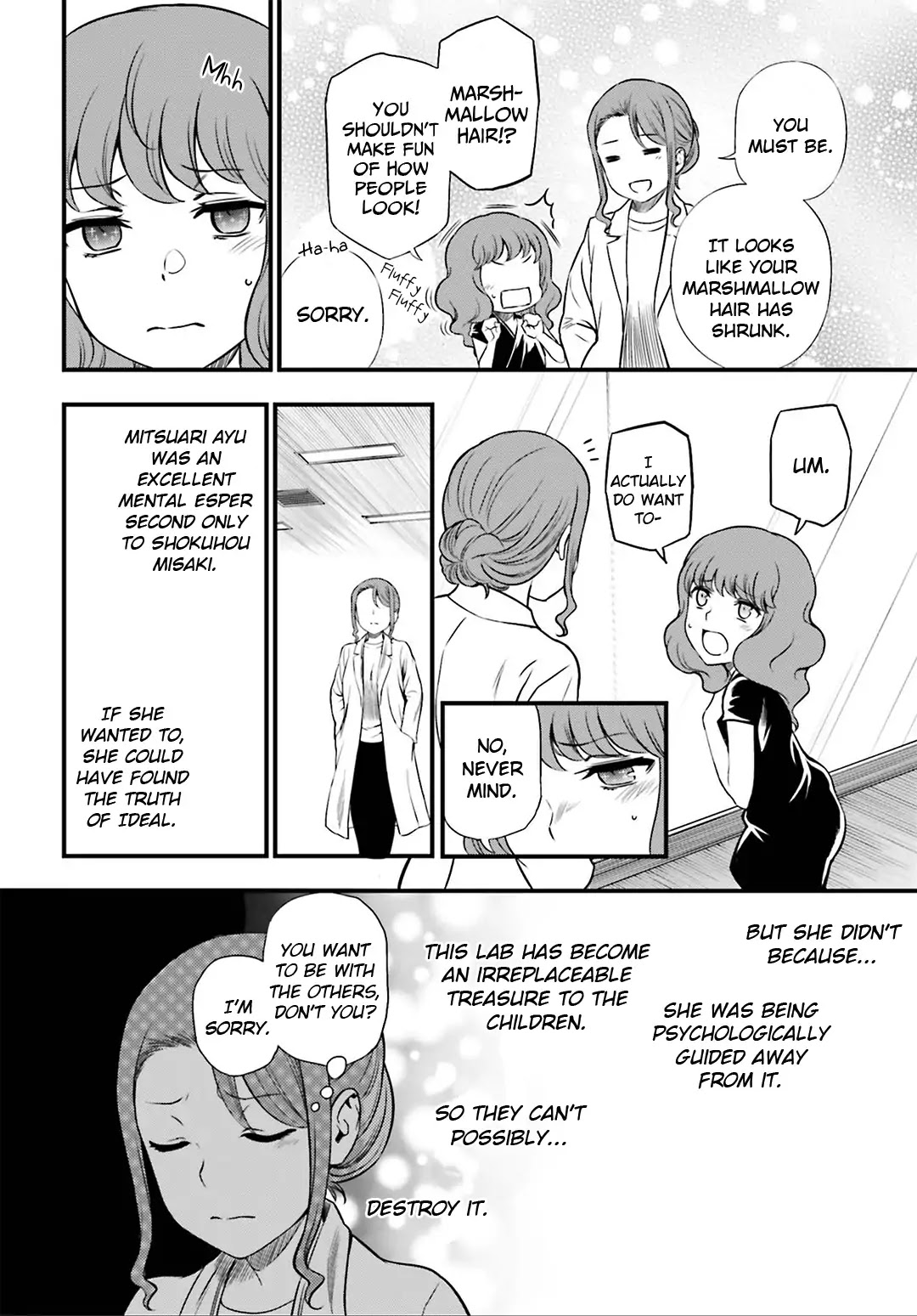 Toaru Kagaku no Railgun Gaiden: Astral Buddy Chapter 15.2 page 8 - Chapter 15.2