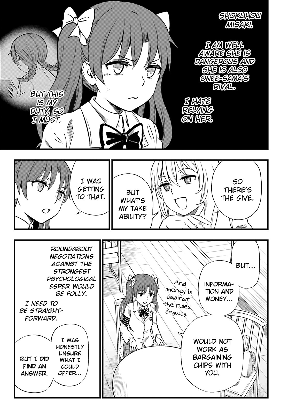 Toaru Kagaku no Railgun Gaiden: Astral Buddy Chapter 20 page 3 - Chapter 20