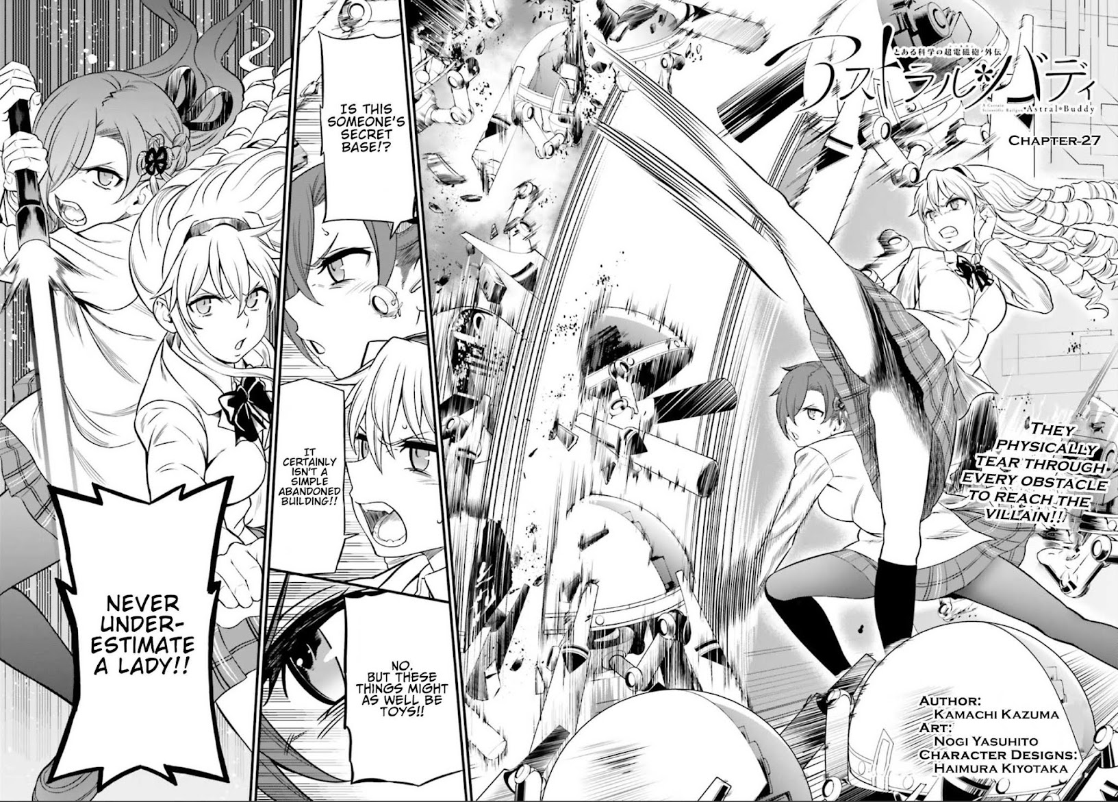 Toaru Kagaku no Railgun Gaiden: Astral Buddy Chapter 27 page 2 - Chapter 27