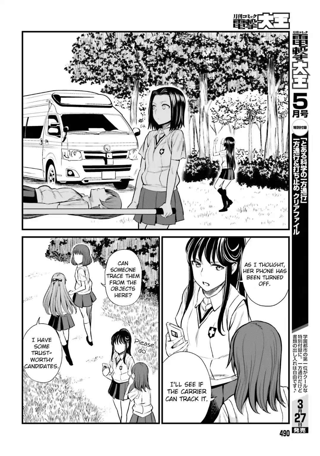 Toaru Kagaku no Railgun Gaiden: Astral Buddy Chapter 9 page 10 - Chapter 9