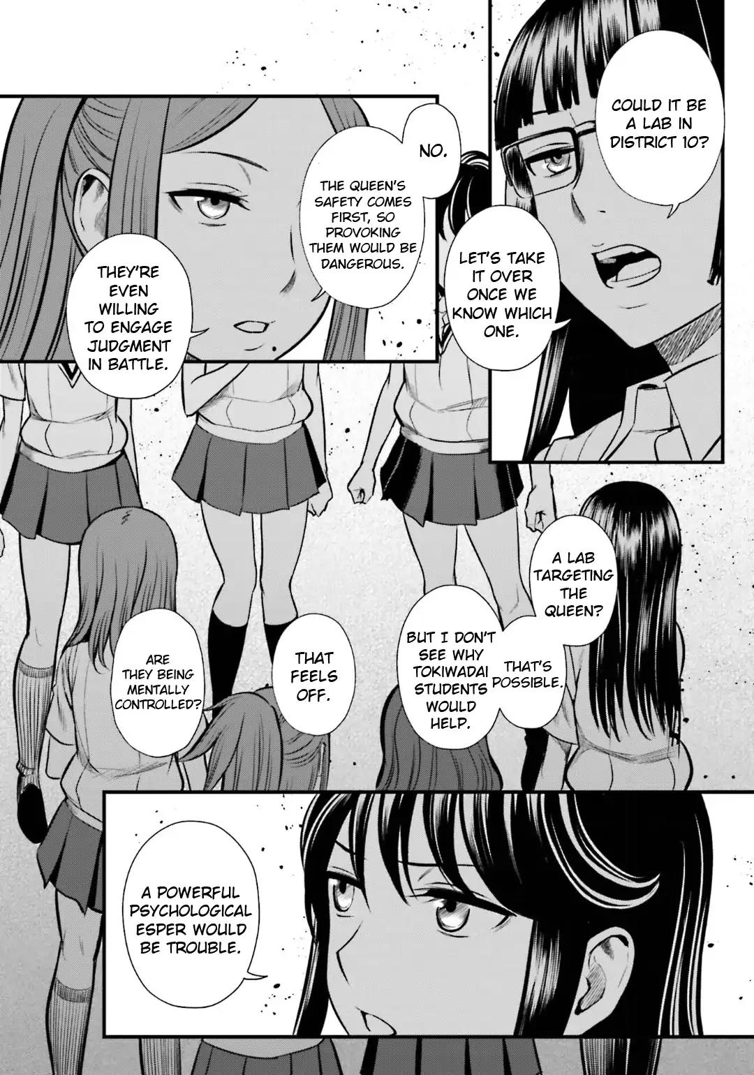 Toaru Kagaku no Railgun Gaiden: Astral Buddy Chapter 9 page 16 - Chapter 9