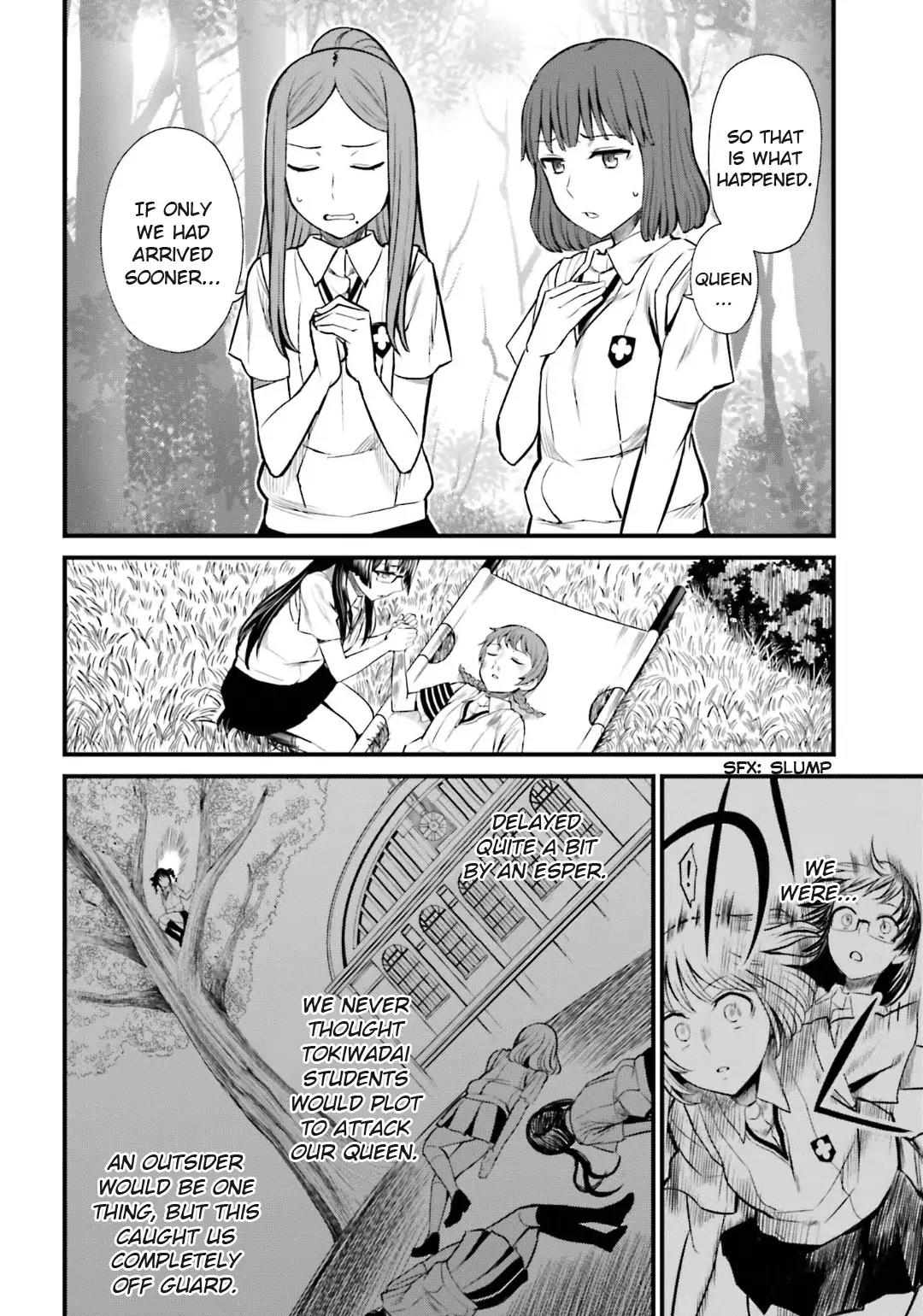 Toaru Kagaku no Railgun Gaiden: Astral Buddy Chapter 9 page 2 - Chapter 9