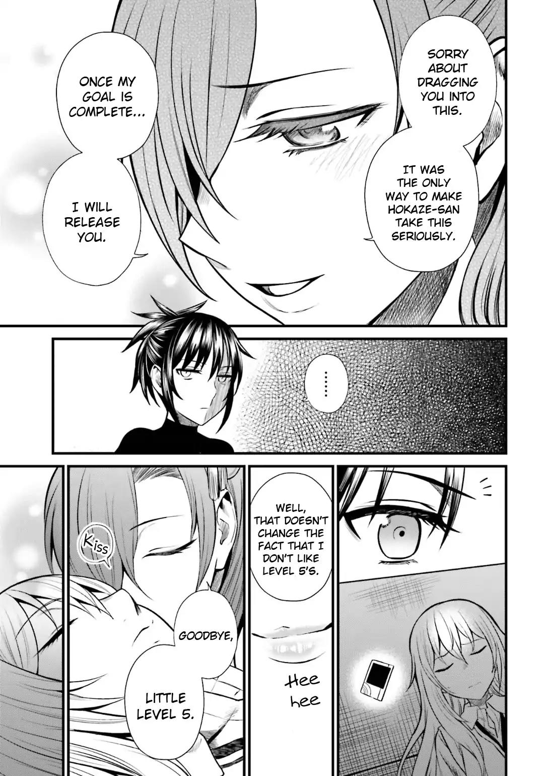 Toaru Kagaku no Railgun Gaiden: Astral Buddy Chapter 9 page 25 - Chapter 9