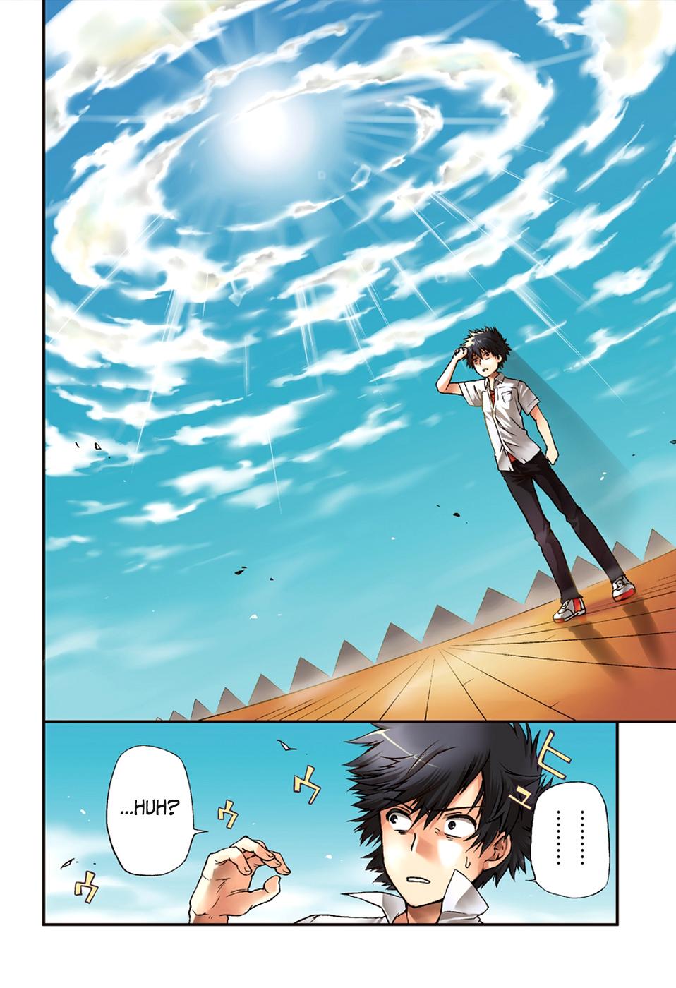 Toaru Majutsu no Heavy Zashiki Warashi ga Kantan na Satsujinhi no Konkatsu Jijou Chapter 1.2 page 2 - Chapter 1 v2 : An Otherworldly Battle that Begins with Kamijou Touma's Usual Misfor...