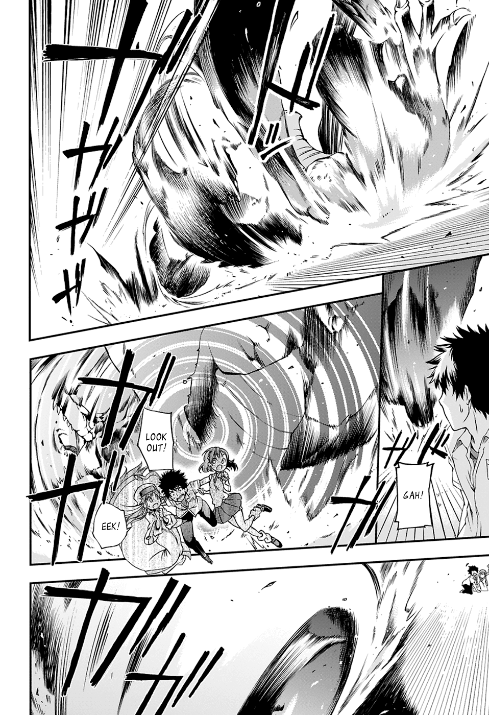Toaru Majutsu no Heavy Zashiki Warashi ga Kantan na Satsujinhi no Konkatsu Jijou Chapter 1.2 page 21 - Chapter 1 v2 : An Otherworldly Battle that Begins with Kamijou Touma's Usual Misfor...