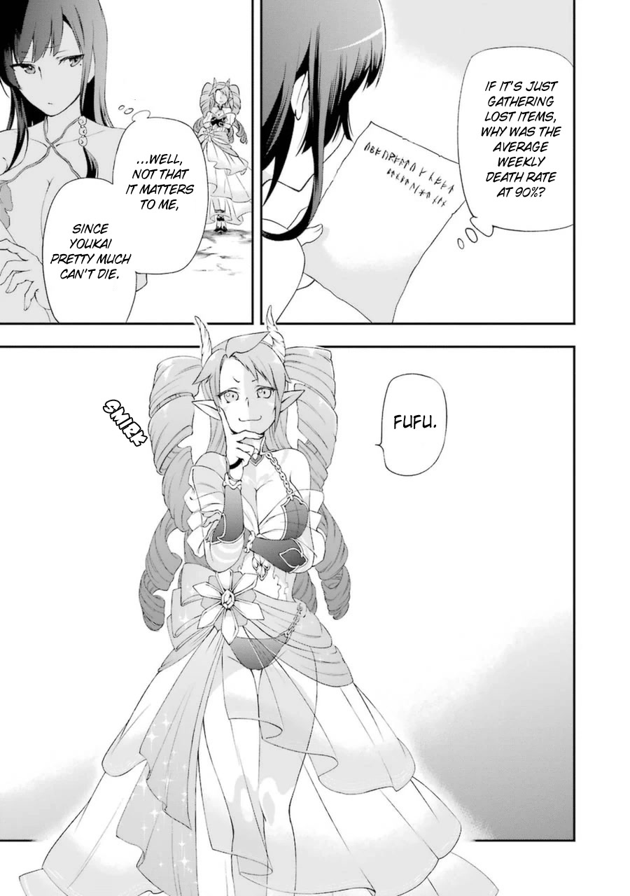 Toaru Majutsu no Heavy Zashiki Warashi ga Kantan na Satsujinhi no Konkatsu Jijou Chapter 3.2 page 18 - Chapter 3.2
