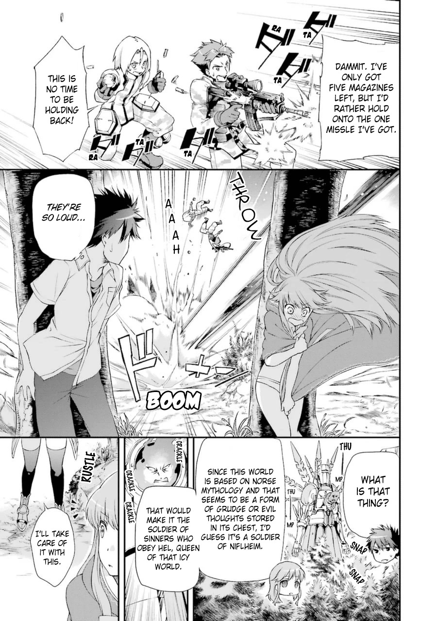 Toaru Majutsu no Heavy Zashiki Warashi ga Kantan na Satsujinhi no Konkatsu Jijou Chapter 4.1 page 3 - Chapter 4.1