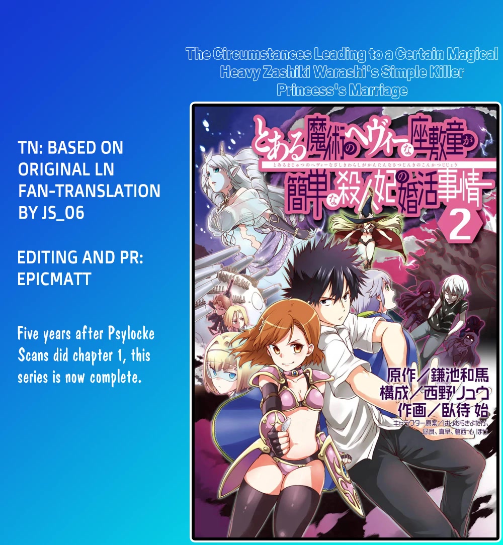 Toaru Majutsu no Heavy Zashiki Warashi ga Kantan na Satsujinhi no Konkatsu Jijou Chapter 9 page 44 - Chapter 9 [END]