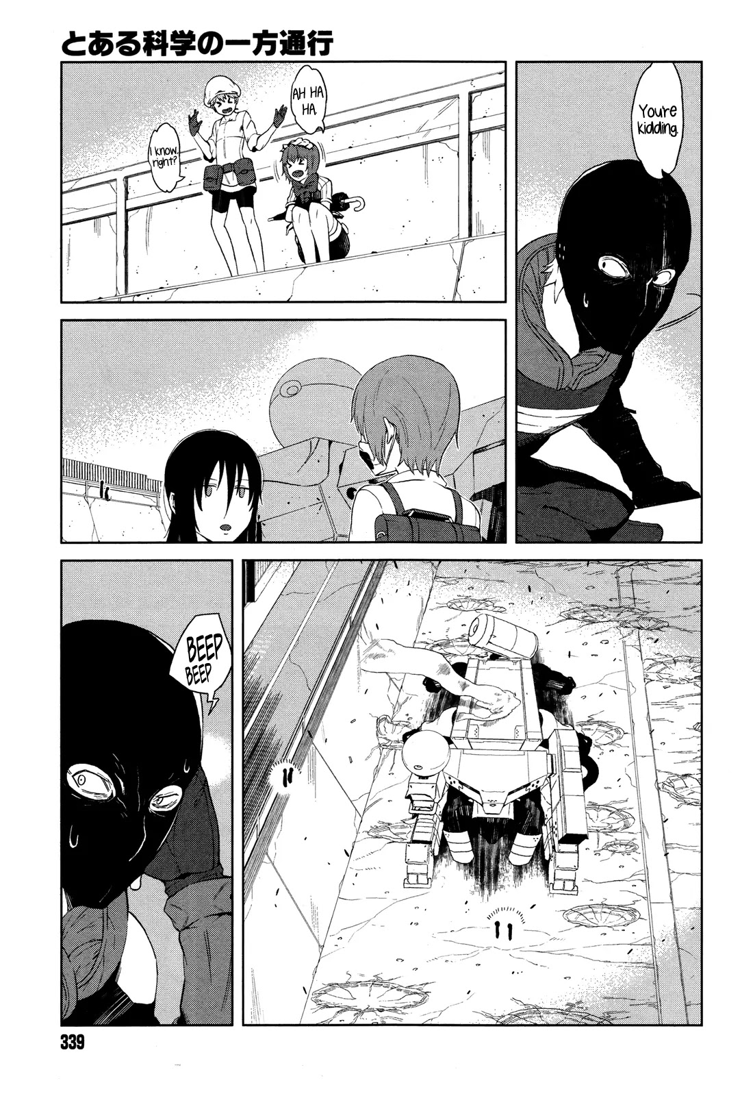 Toaru Majutsu no Kinsho Mokuroku Gaiden - To Aru Kagaku no Ippou Tsuukou Chapter 10 page 18 - Chapter 10