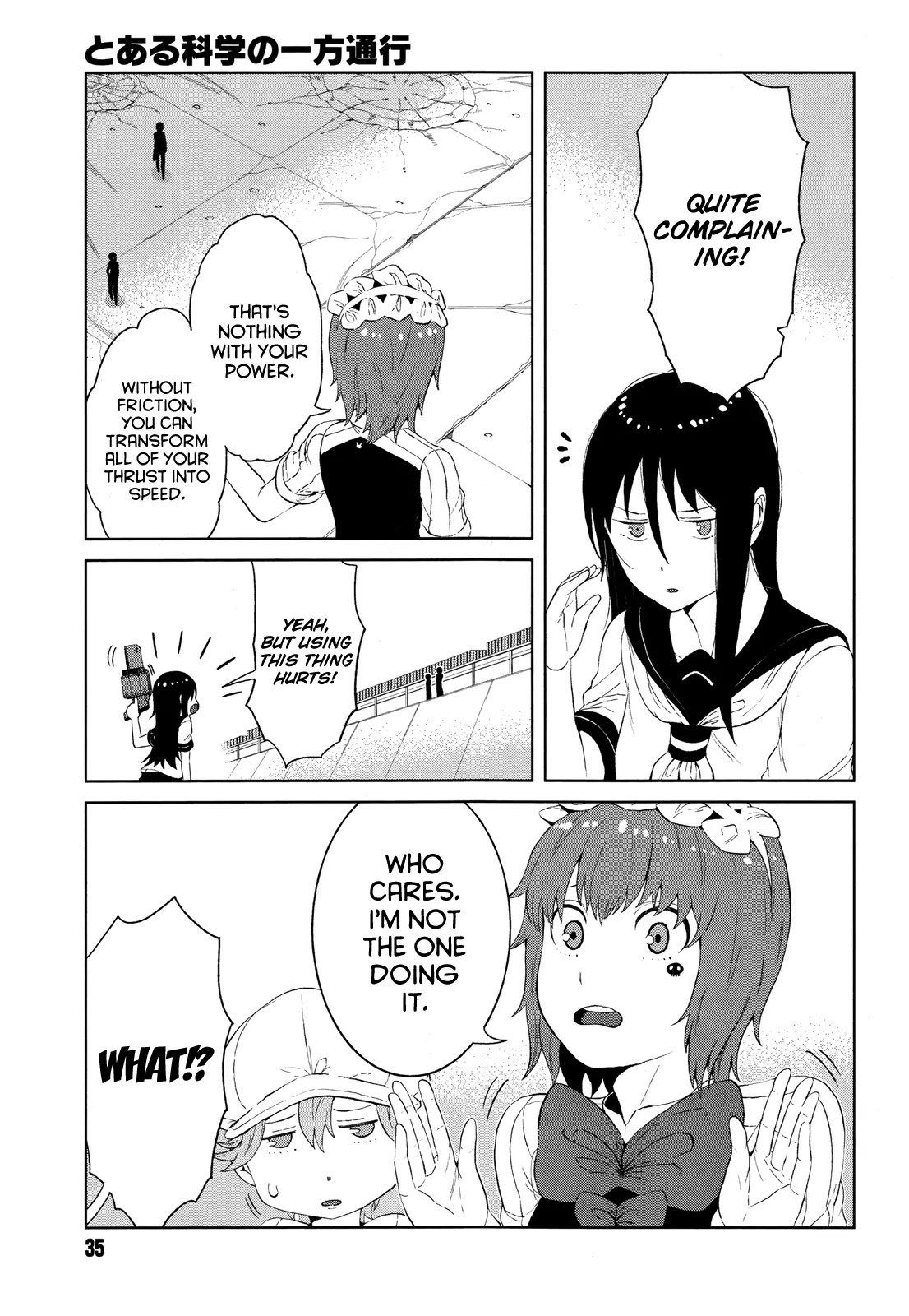 Toaru Majutsu no Kinsho Mokuroku Gaiden - To Aru Kagaku no Ippou Tsuukou Chapter 11 page 6 - Chapter 11