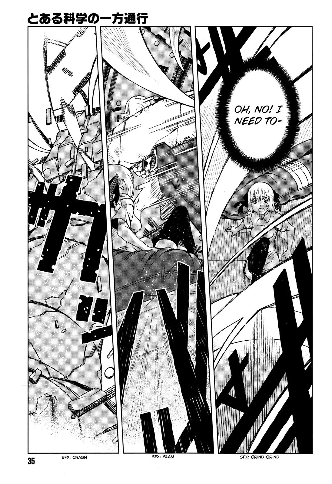 Toaru Majutsu no Kinsho Mokuroku Gaiden - To Aru Kagaku no Ippou Tsuukou Chapter 15 page 7 - Chapter 15