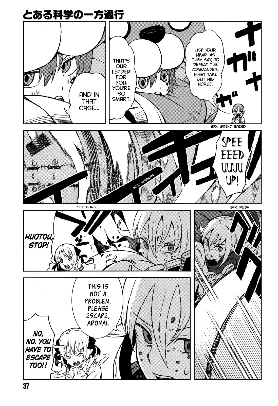 Toaru Majutsu no Kinsho Mokuroku Gaiden - To Aru Kagaku no Ippou Tsuukou Chapter 15 page 9 - Chapter 15