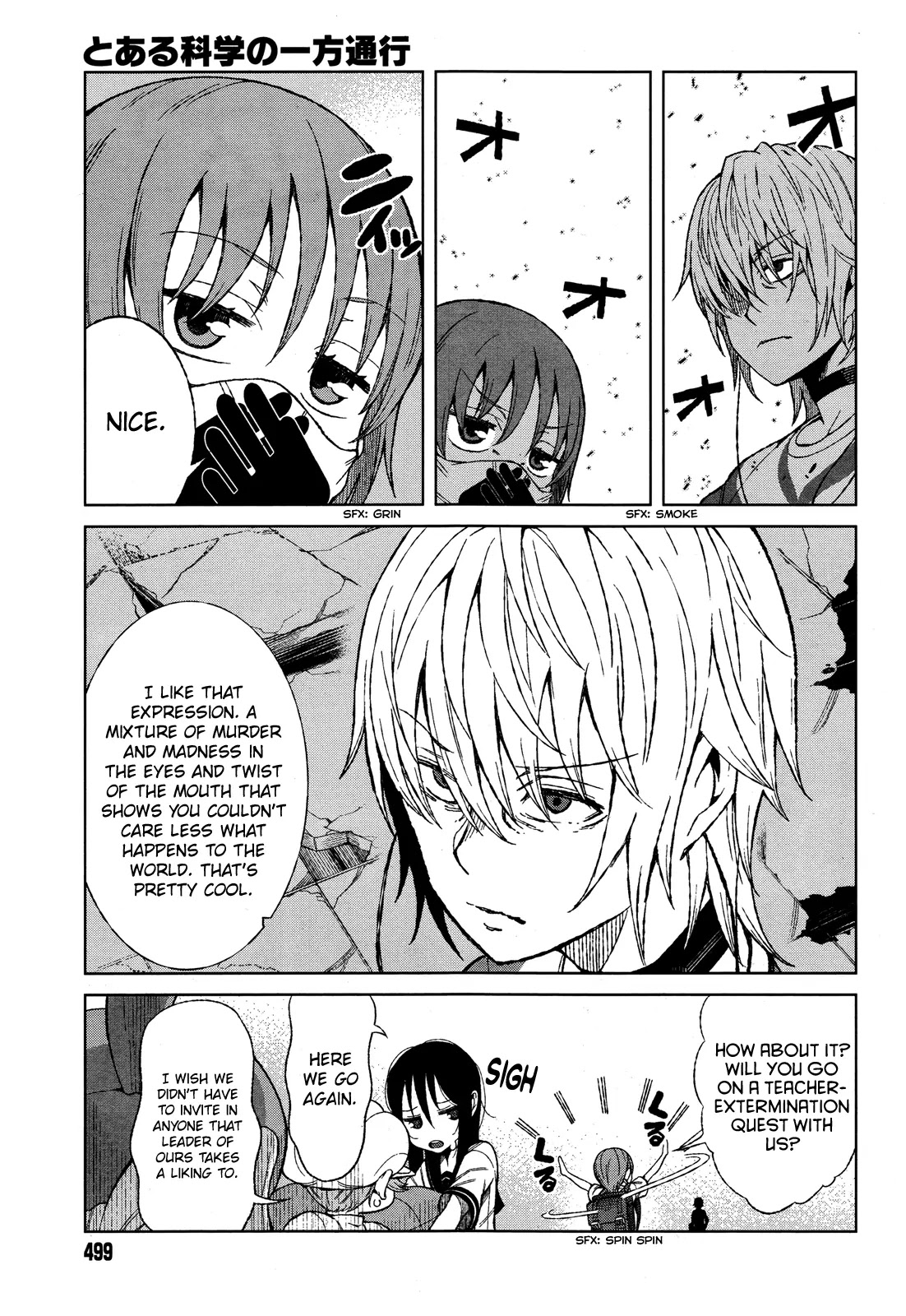 Toaru Majutsu no Kinsho Mokuroku Gaiden - To Aru Kagaku no Ippou Tsuukou Chapter 16 page 3 - Chapter 16