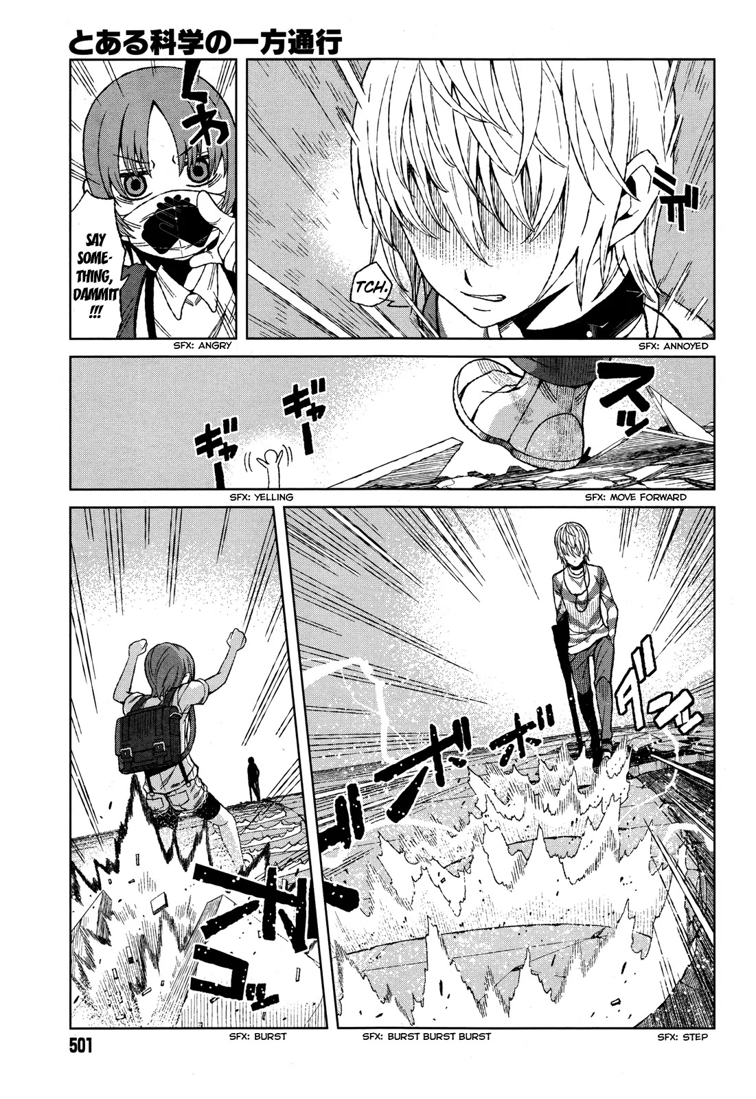 Toaru Majutsu no Kinsho Mokuroku Gaiden - To Aru Kagaku no Ippou Tsuukou Chapter 16 page 5 - Chapter 16
