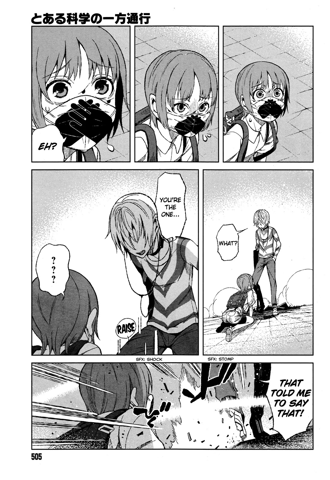 Toaru Majutsu no Kinsho Mokuroku Gaiden - To Aru Kagaku no Ippou Tsuukou Chapter 16 page 9 - Chapter 16