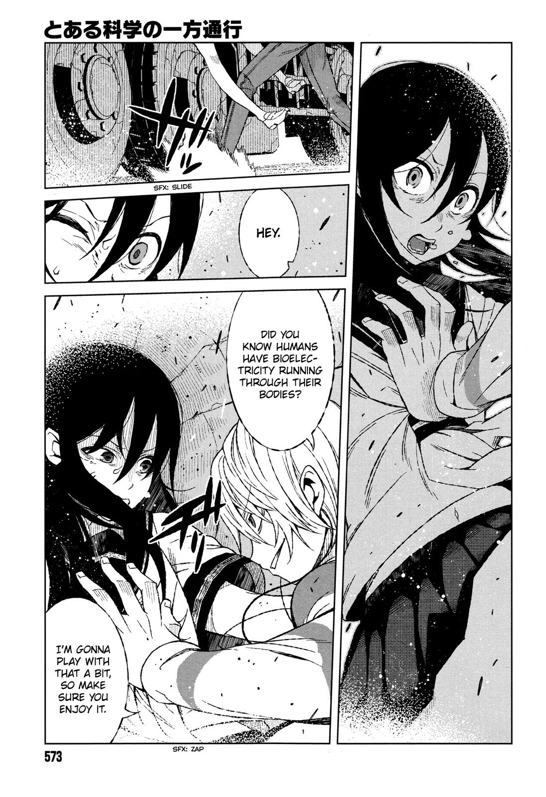 Toaru Majutsu no Kinsho Mokuroku Gaiden - To Aru Kagaku no Ippou Tsuukou Chapter 17 page 6 - Chapter 17
