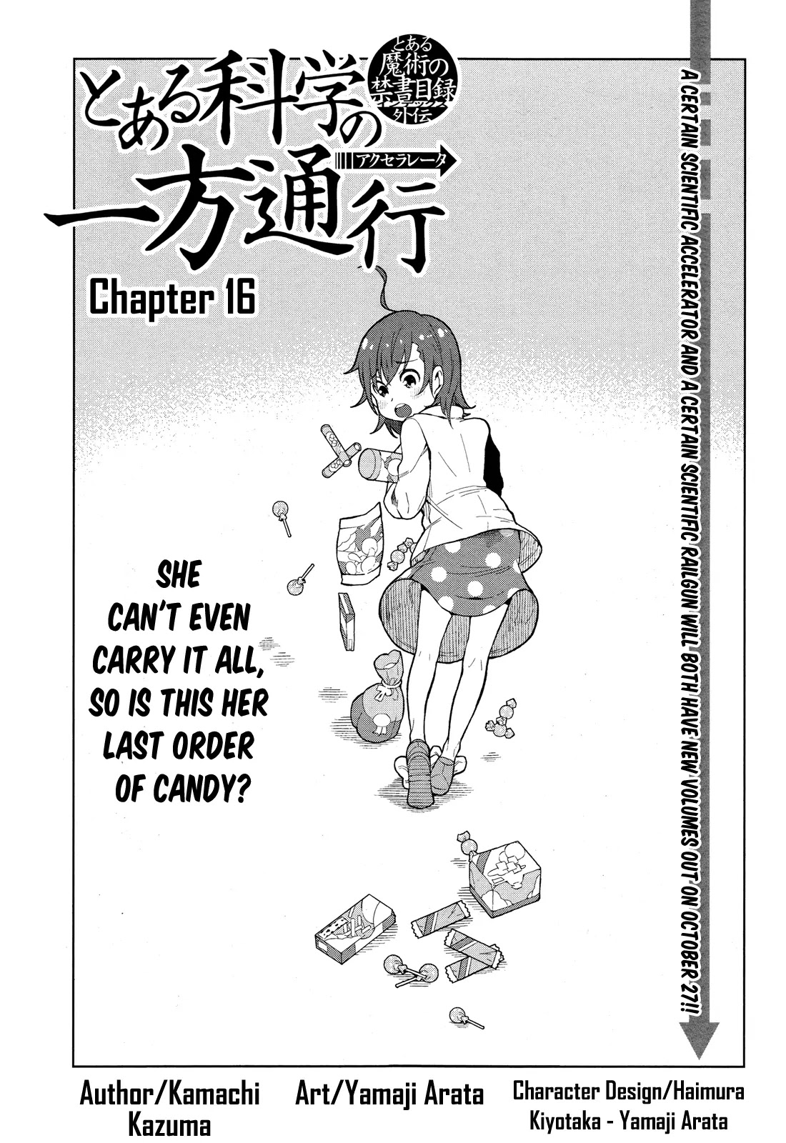 Toaru Majutsu no Kinsho Mokuroku Gaiden - To Aru Kagaku no Ippou Tsuukou Chapter 18 page 1 - Chapter 18