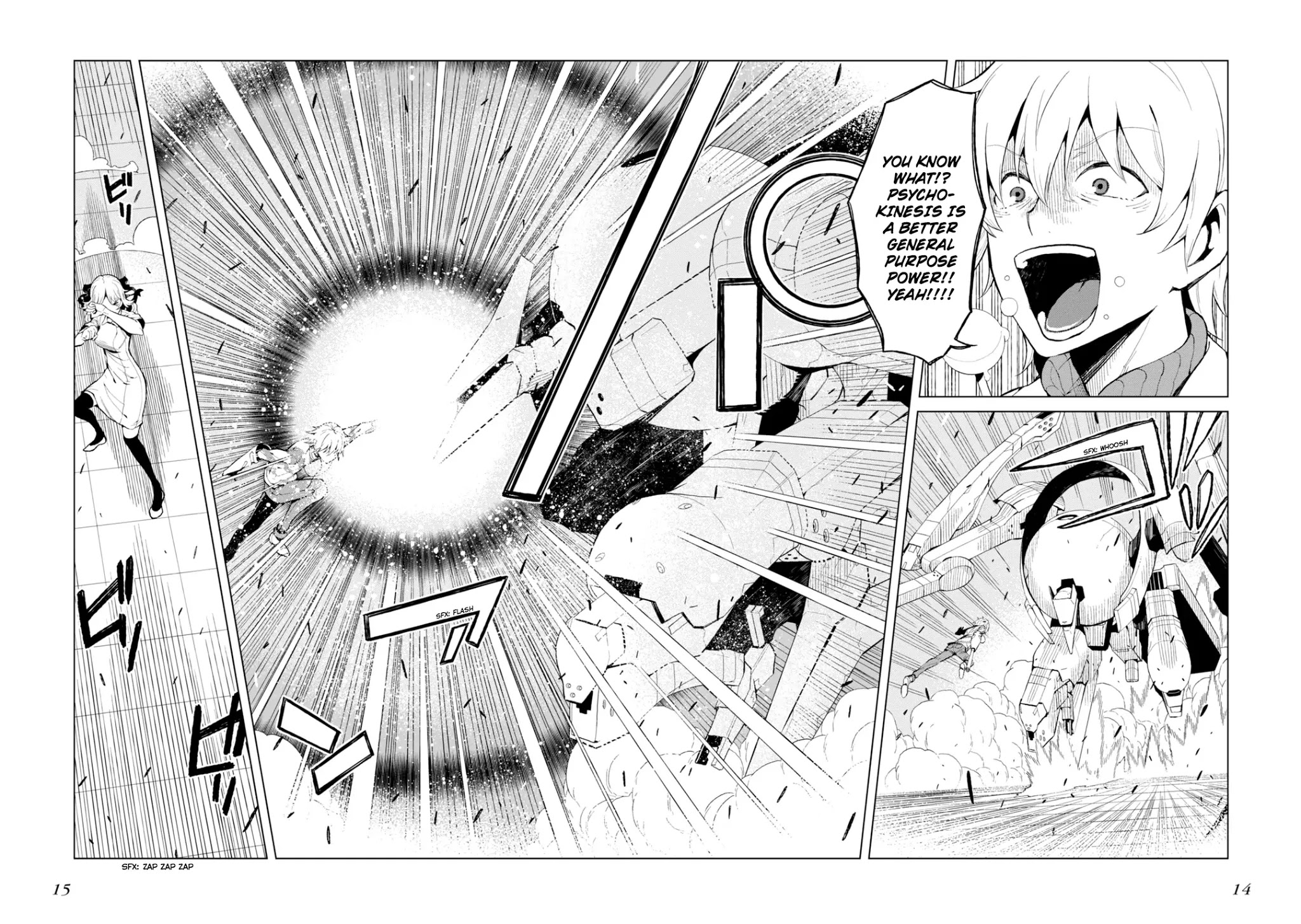 Toaru Majutsu no Kinsho Mokuroku Gaiden - To Aru Kagaku no Ippou Tsuukou Chapter 19 page 14 - Chapter 19