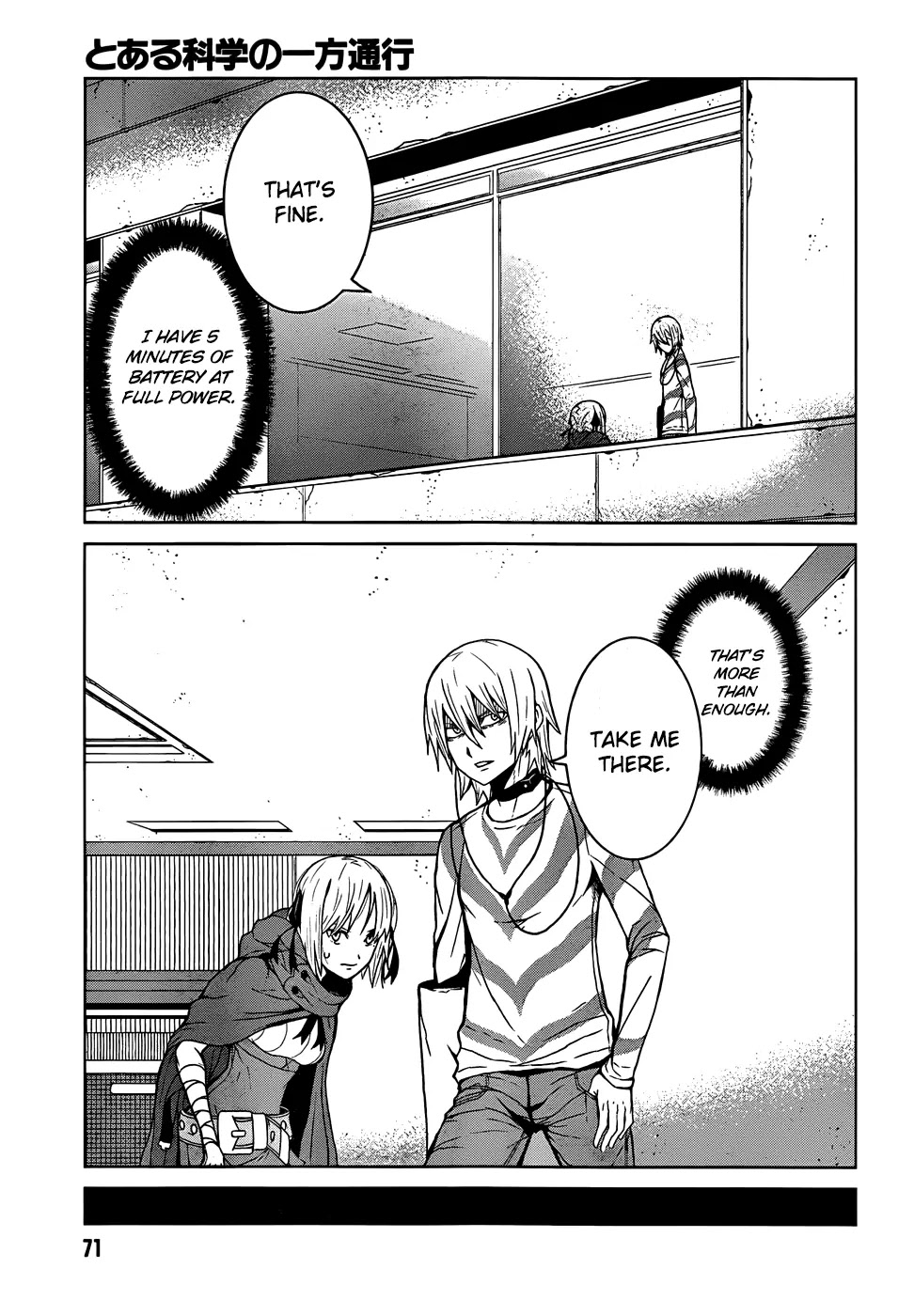 Toaru Majutsu no Kinsho Mokuroku Gaiden - To Aru Kagaku no Ippou Tsuukou Chapter 2 page 17 - Chapter 2