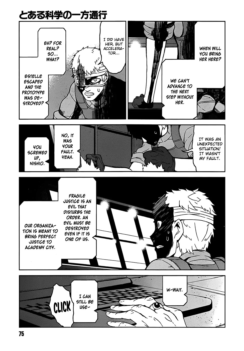Toaru Majutsu no Kinsho Mokuroku Gaiden - To Aru Kagaku no Ippou Tsuukou Chapter 2 page 21 - Chapter 2