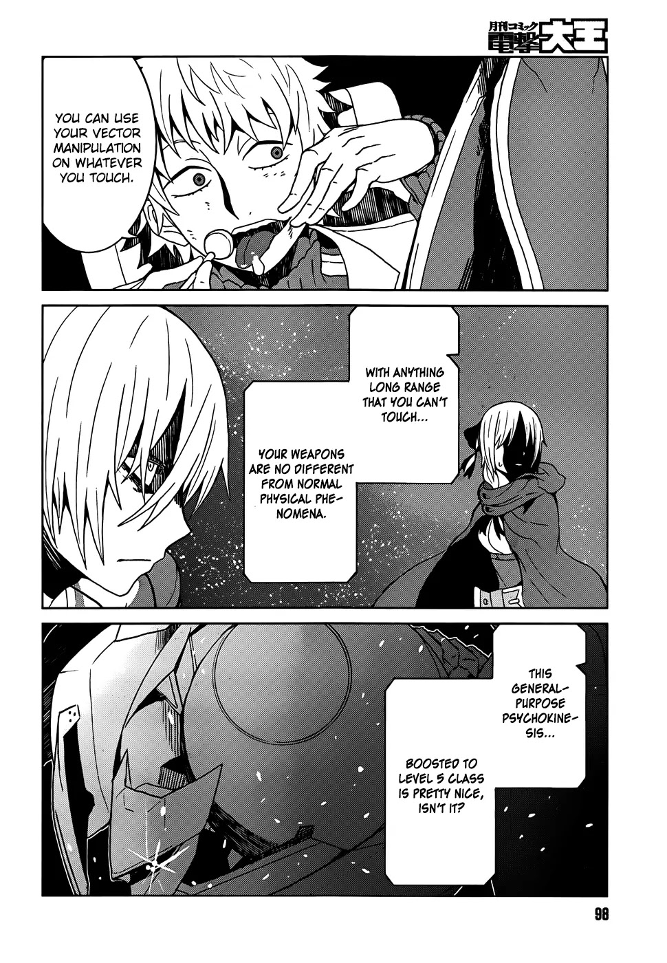 Toaru Majutsu no Kinsho Mokuroku Gaiden - To Aru Kagaku no Ippou Tsuukou Chapter 2 page 39 - Chapter 2