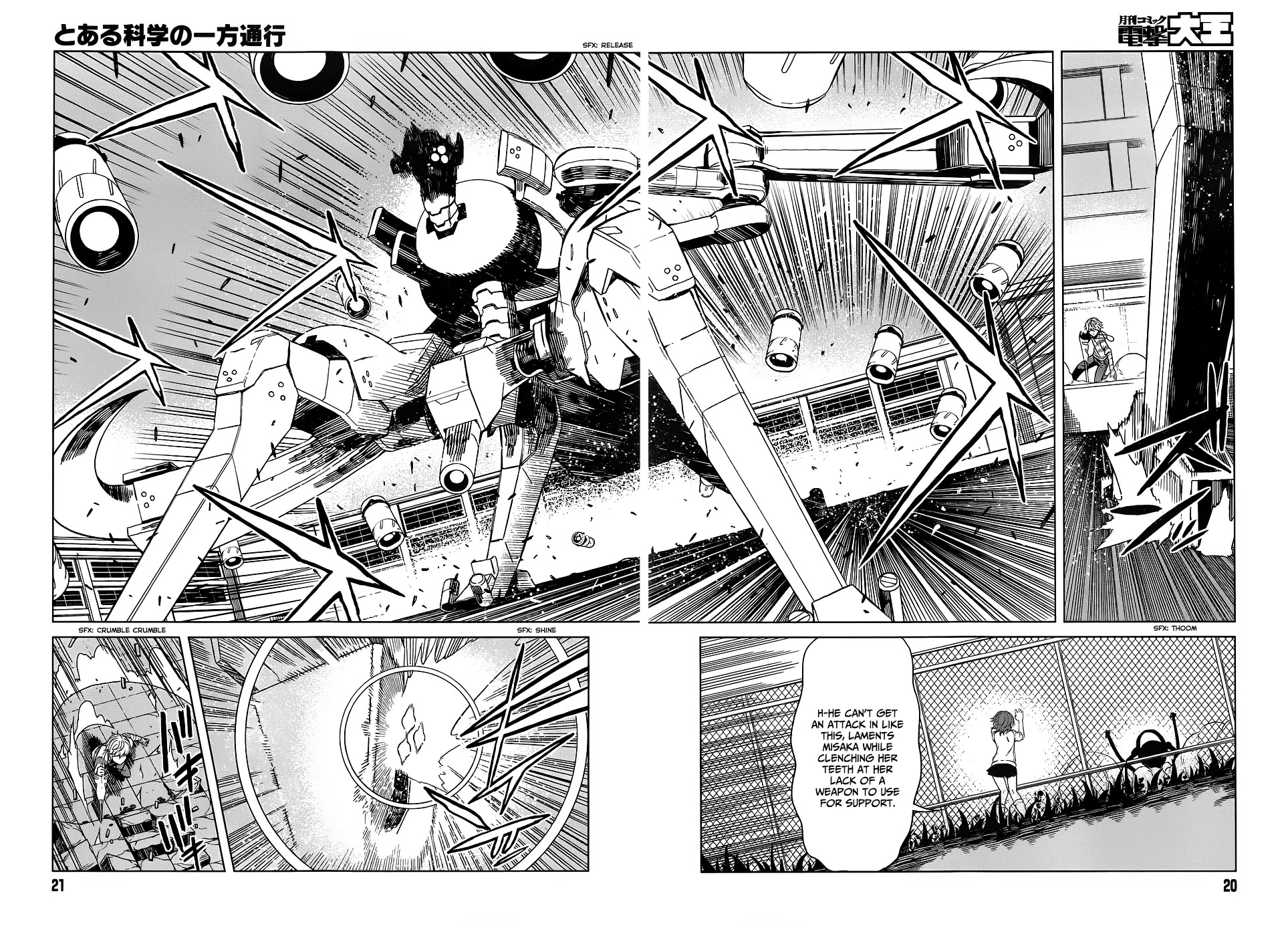 Toaru Majutsu no Kinsho Mokuroku Gaiden - To Aru Kagaku no Ippou Tsuukou Chapter 25 page 14 - Chapter 25