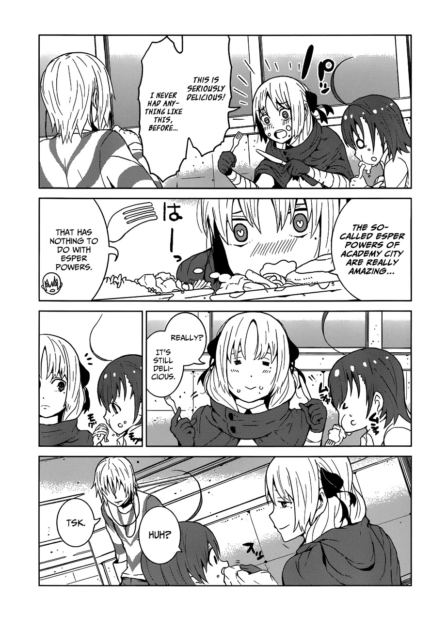 Toaru Majutsu no Kinsho Mokuroku Gaiden - To Aru Kagaku no Ippou Tsuukou Chapter 3 page 13 - Chapter 3