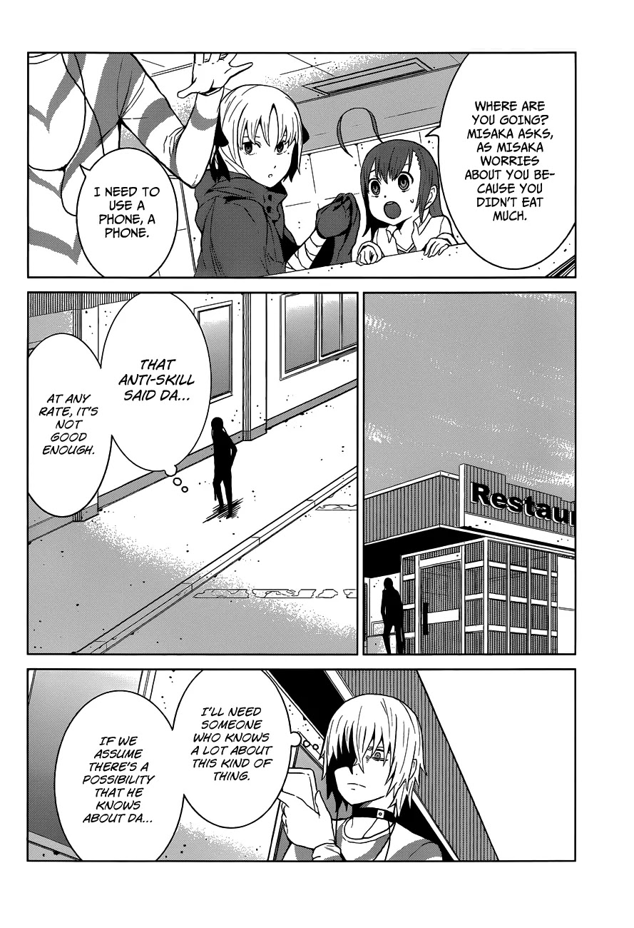 Toaru Majutsu no Kinsho Mokuroku Gaiden - To Aru Kagaku no Ippou Tsuukou Chapter 3 page 14 - Chapter 3