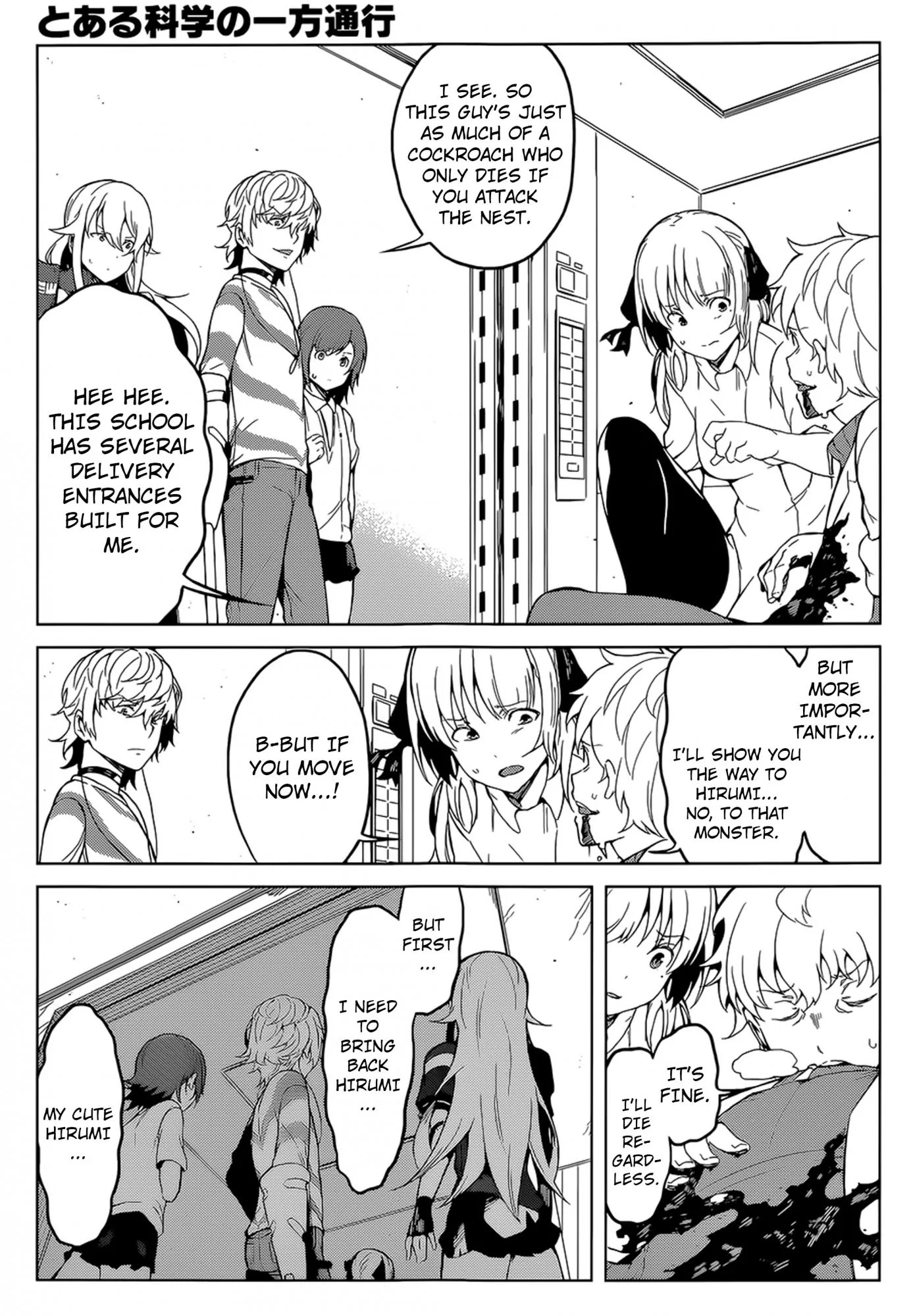 Toaru Majutsu no Kinsho Mokuroku Gaiden - To Aru Kagaku no Ippou Tsuukou Chapter 31 page 8 - Chapter 31