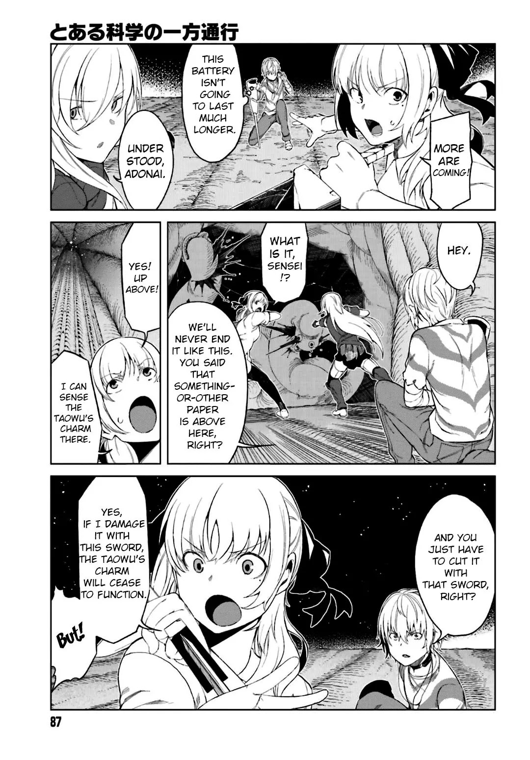 Toaru Majutsu no Kinsho Mokuroku Gaiden - To Aru Kagaku no Ippou Tsuukou Chapter 33 page 19 - Chapter 33