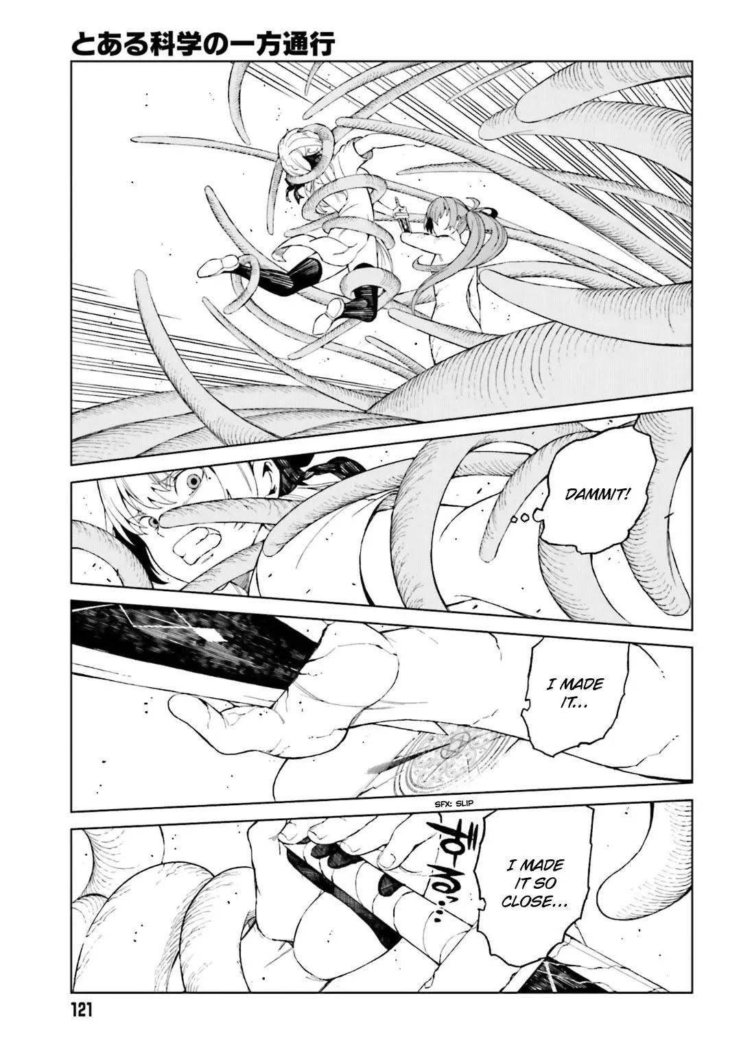 Toaru Majutsu no Kinsho Mokuroku Gaiden - To Aru Kagaku no Ippou Tsuukou Chapter 34 page 12 - Chapter 34