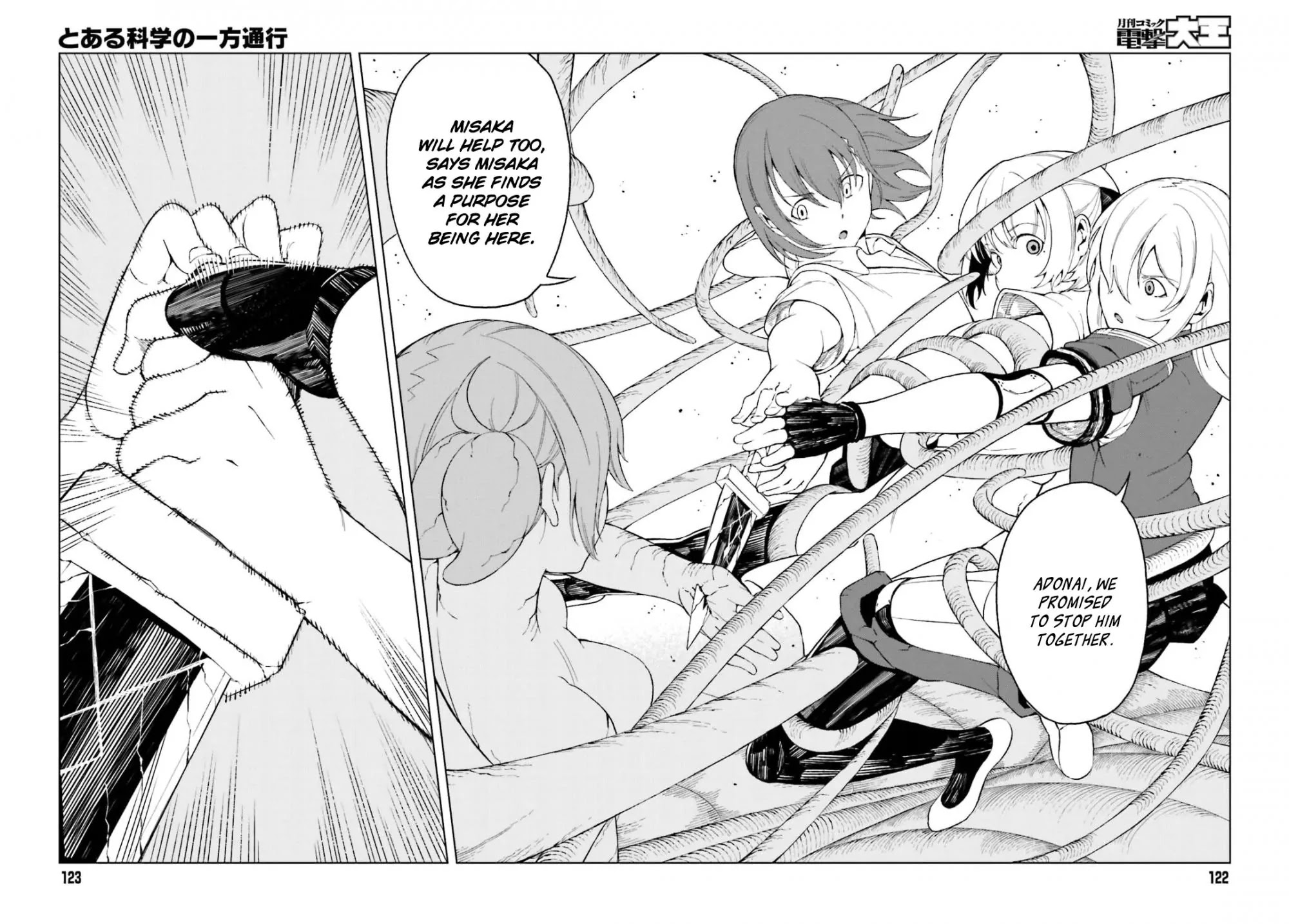 Toaru Majutsu no Kinsho Mokuroku Gaiden - To Aru Kagaku no Ippou Tsuukou Chapter 34 page 13 - Chapter 34