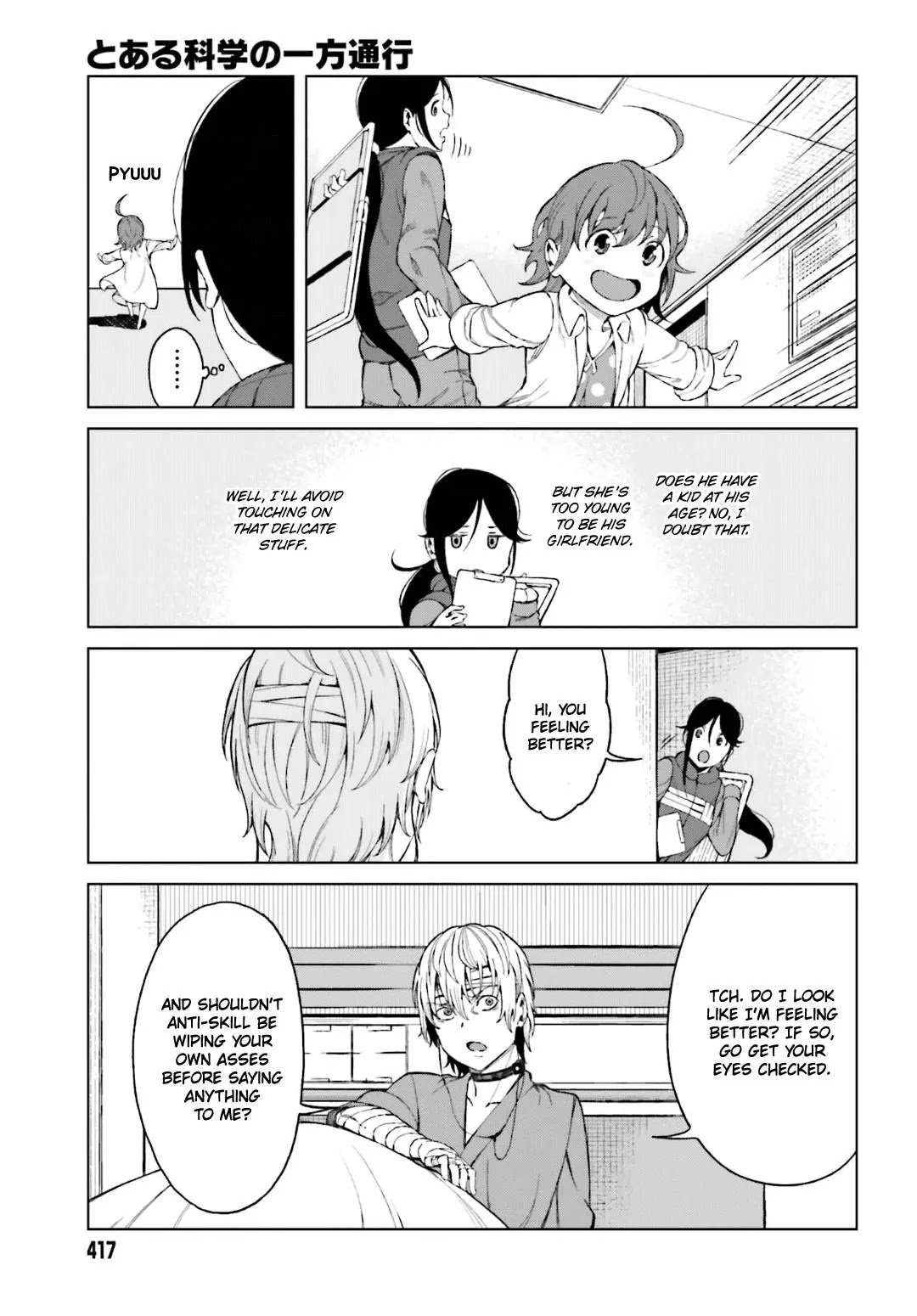 Toaru Majutsu no Kinsho Mokuroku Gaiden - To Aru Kagaku no Ippou Tsuukou Chapter 36 page 16 - Chapter 36