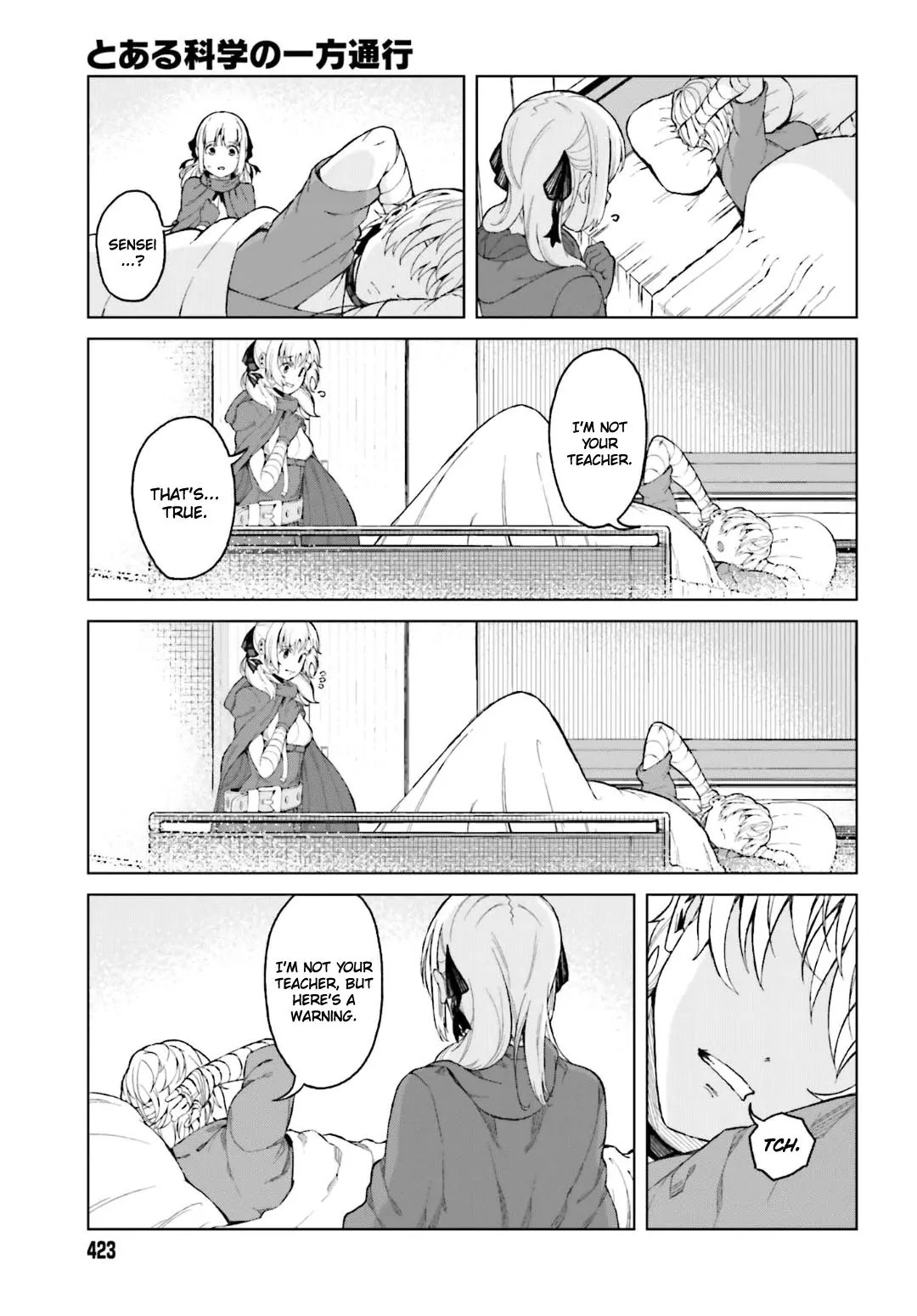 Toaru Majutsu no Kinsho Mokuroku Gaiden - To Aru Kagaku no Ippou Tsuukou Chapter 36 page 22 - Chapter 36