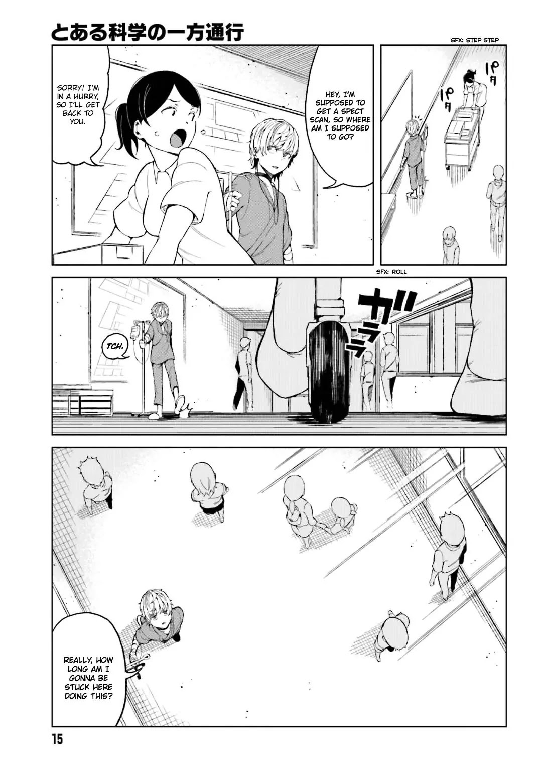 Toaru Majutsu no Kinsho Mokuroku Gaiden - To Aru Kagaku no Ippou Tsuukou Chapter 37 page 3 - Chapter 37