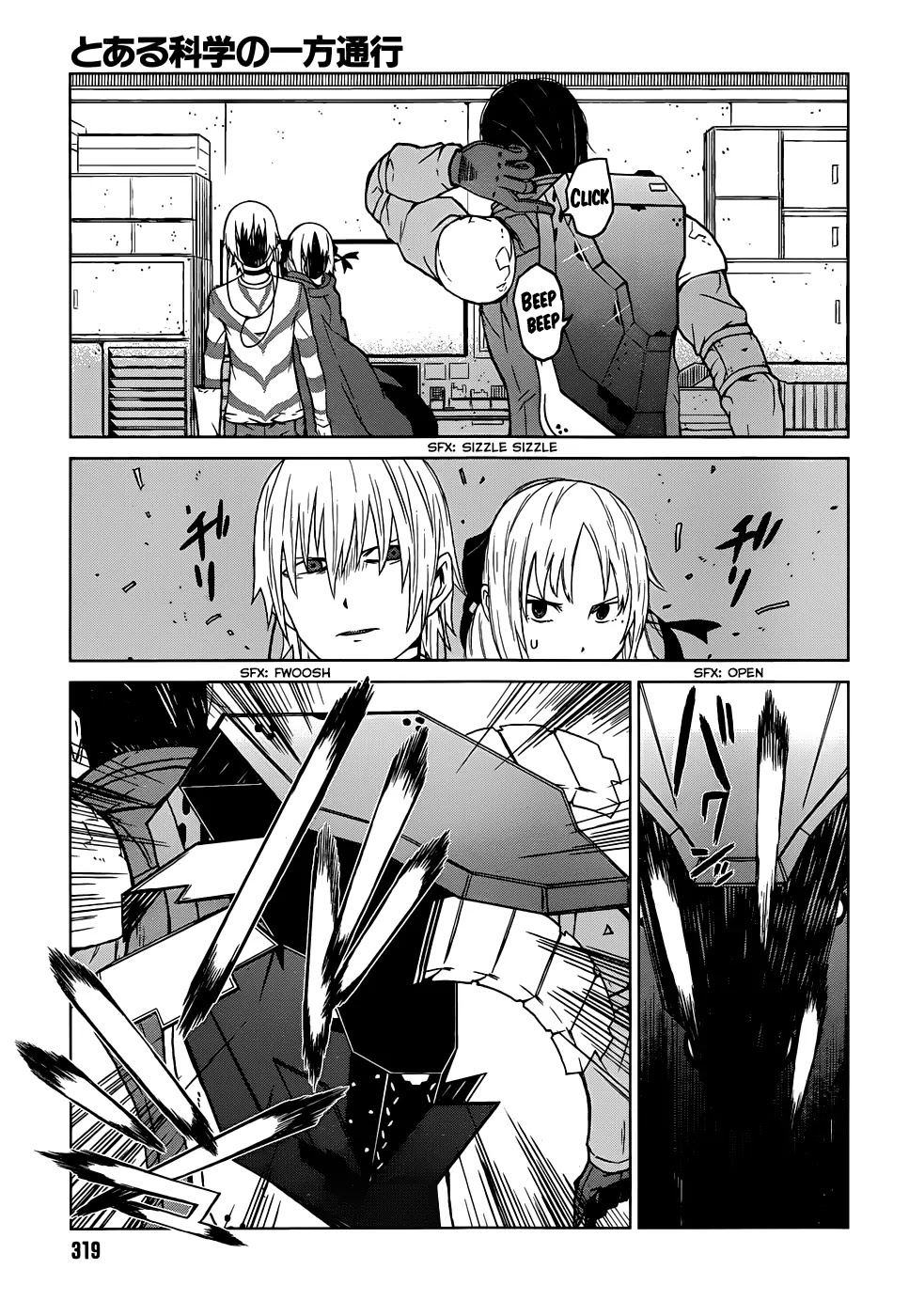 Toaru Majutsu no Kinsho Mokuroku Gaiden - To Aru Kagaku no Ippou Tsuukou Chapter 4 page 14 - Chapter 4
